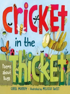 cover image of Cricket in the Thicket